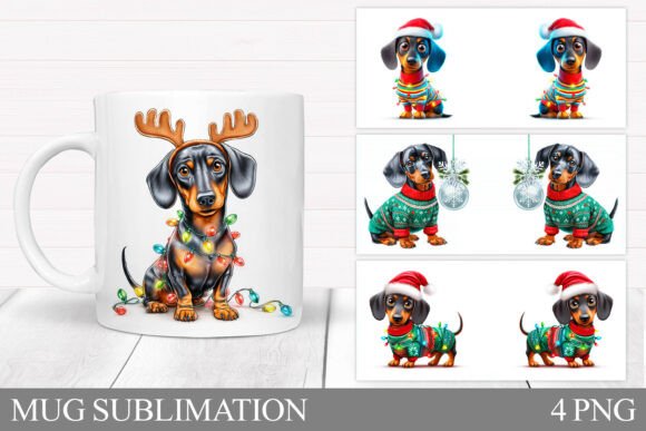Christmas Dachshund Mug Embroidery Review