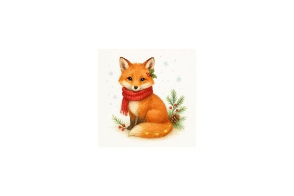 Christmas Fox PNG File: A Practical Review for Crafters and Illustrations