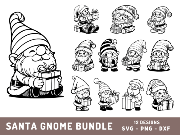 Christmas Gnome Svg Bundle Review: A Designer’s Take on Holiday Illustrations