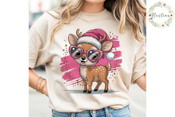 Cute Deer Pink Christmas PNG Clipart: A Practical Review for Illustrations