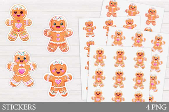 Gingerbread Sticker. Christmas Sticker: A Review for Crafters