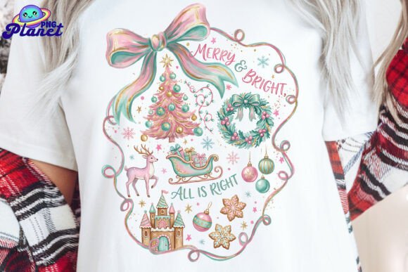 Pastel Christmas PNG: A Crafter’s Review for Seasonal Illustrations