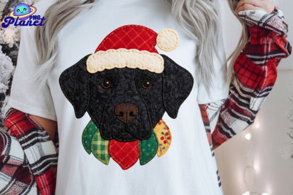 Patchwork Black Labrador Christmas: A Review for Digital Sellers
