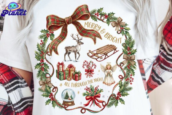 Vintage Christmas Brushstroke PNG: A Designer’s Review for Brand Identity and Illustrations