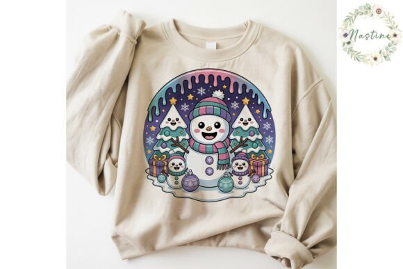 Winter Snowman Christmas Sublimation PNG Review for Illustrations